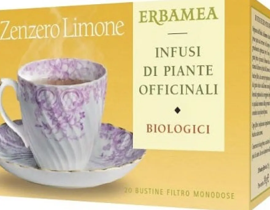 Erbamea Infuso Zenzero/Limone 20 Bustine