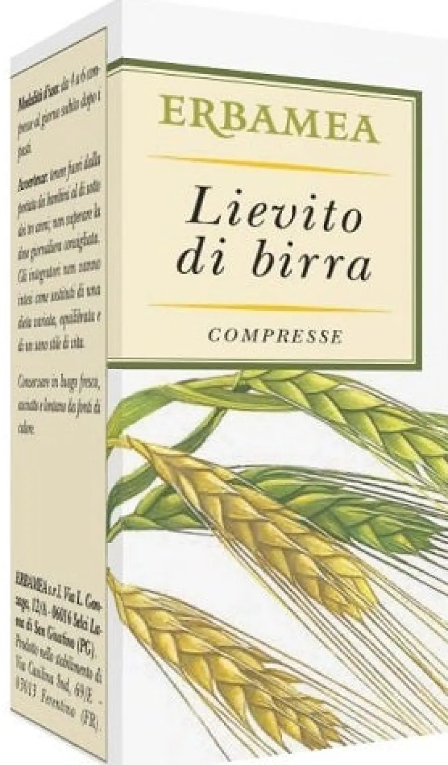 Erbamea Lievito Di Birra 120 Compresse