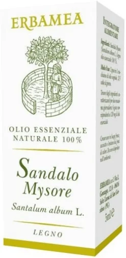 Erbamea Olio Essenziale Sandalo Mysore 5ml