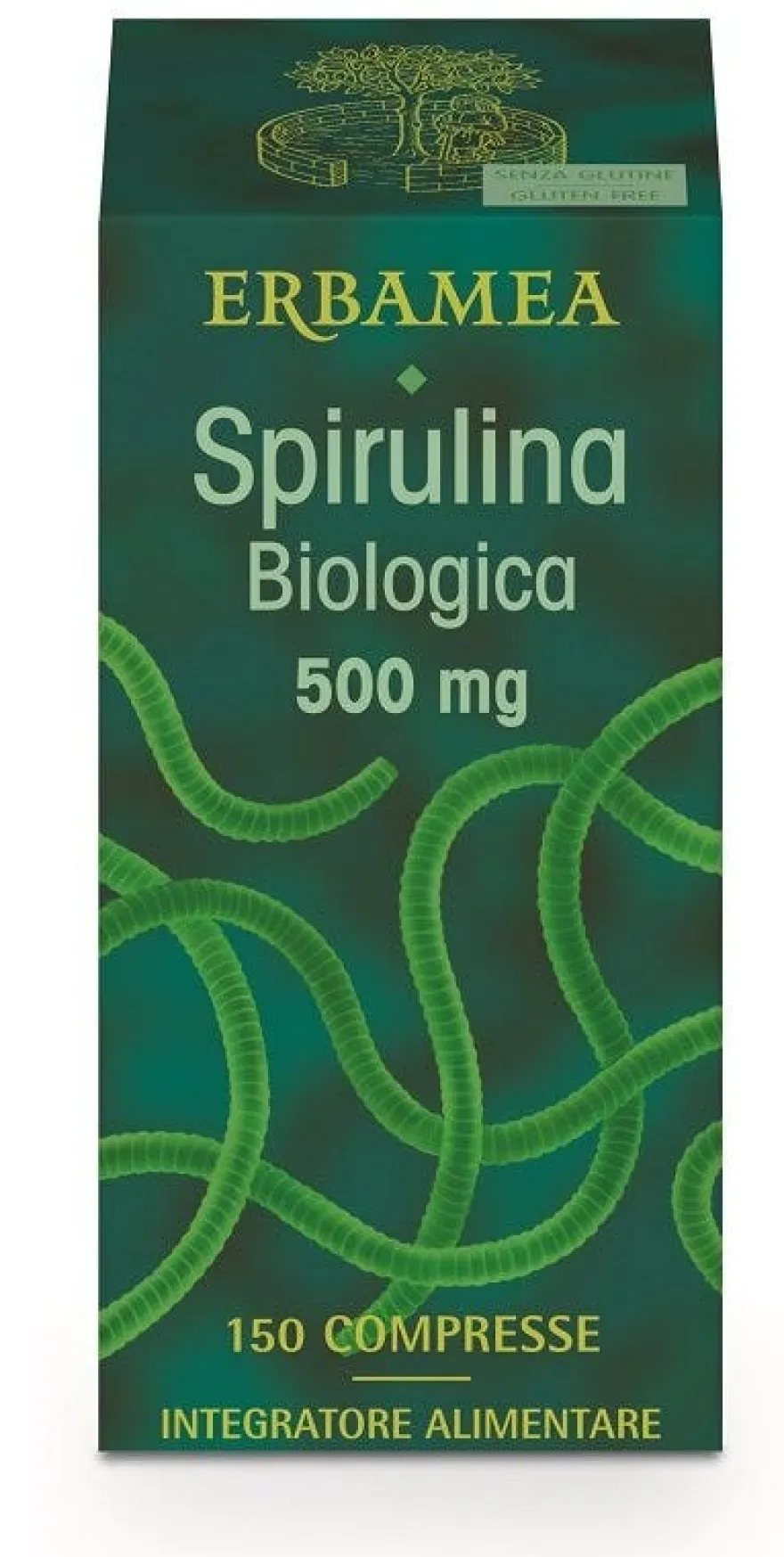 Erbamea Spirulina Biologica 150 Compresse