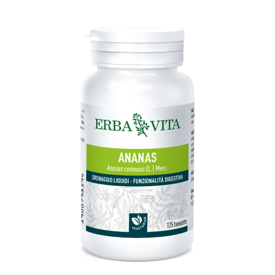 Erba Vita Ananas 125 Tavolette 400mg