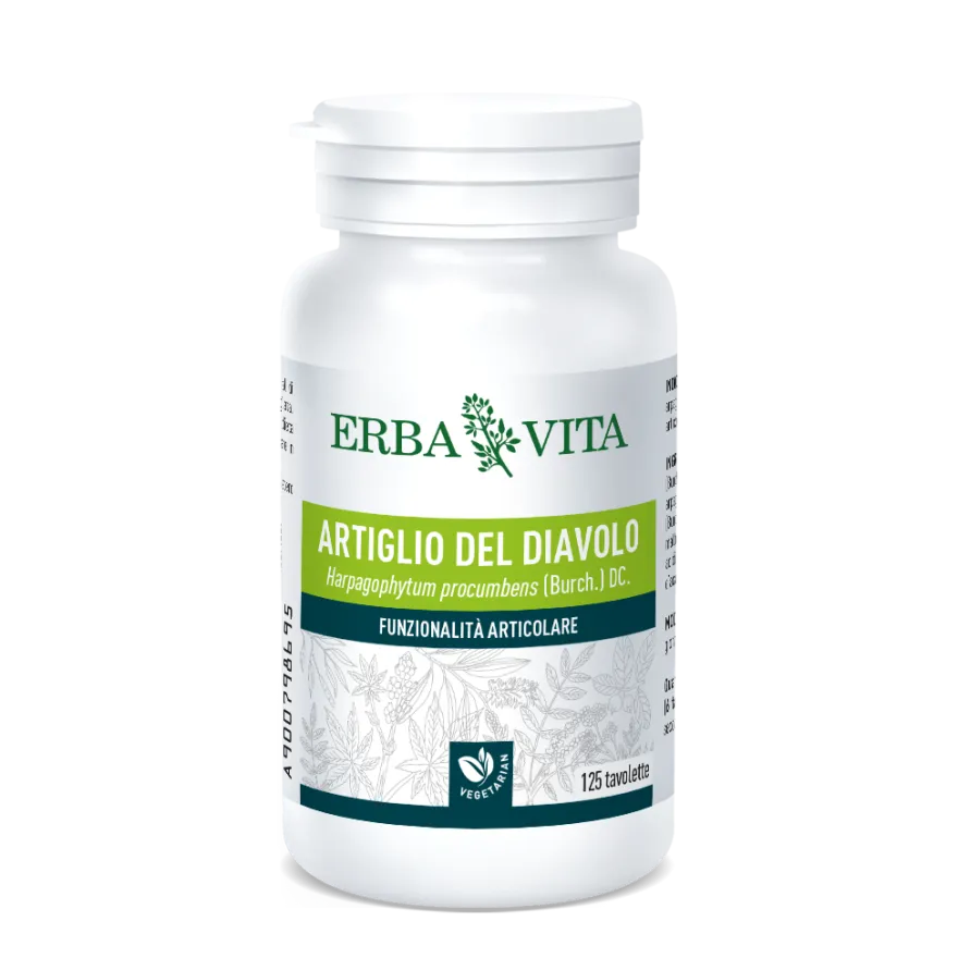 Erba Vita Artiglio Del Diavolo 125 Tavolette 400mg