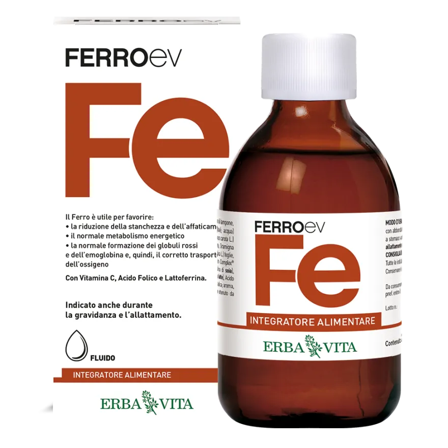 Erba Vita Ferro EV Fluido 250ml