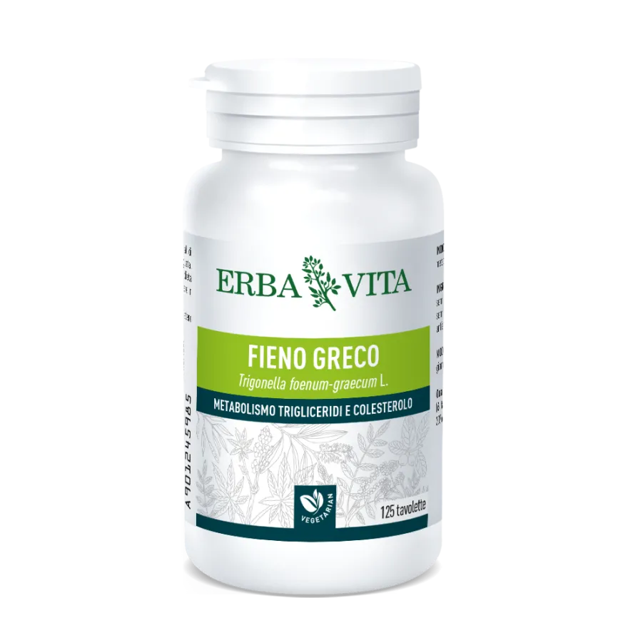 Erba Vita Fieno Greco 125 Tavolette