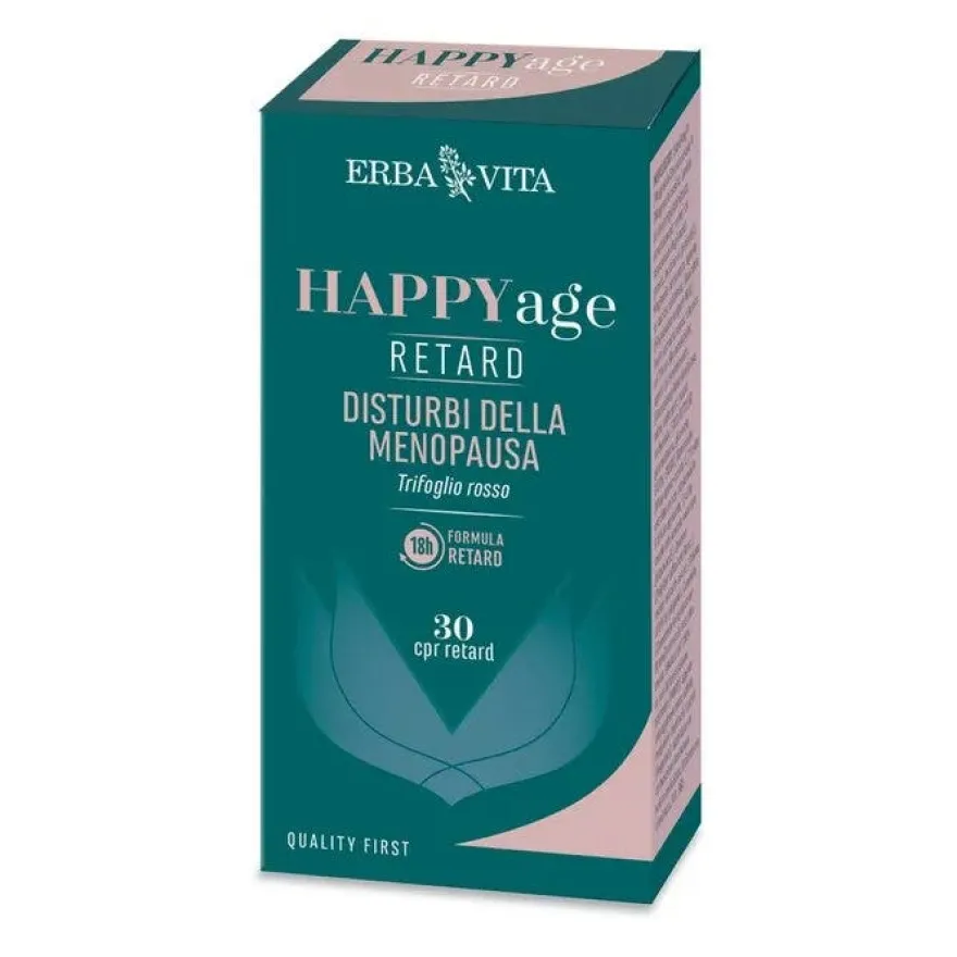 Erba Vita Happy Age Retard 30 Compresse