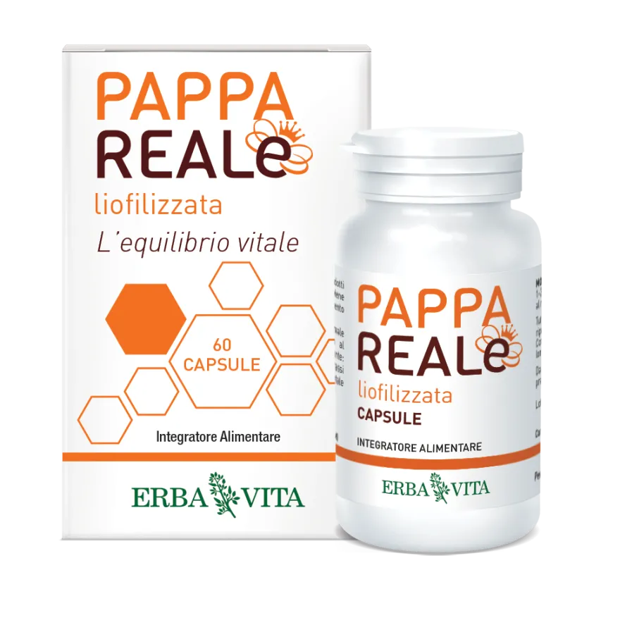 Erba Vita Pappa Reale Liofilizzata 60 Capsule