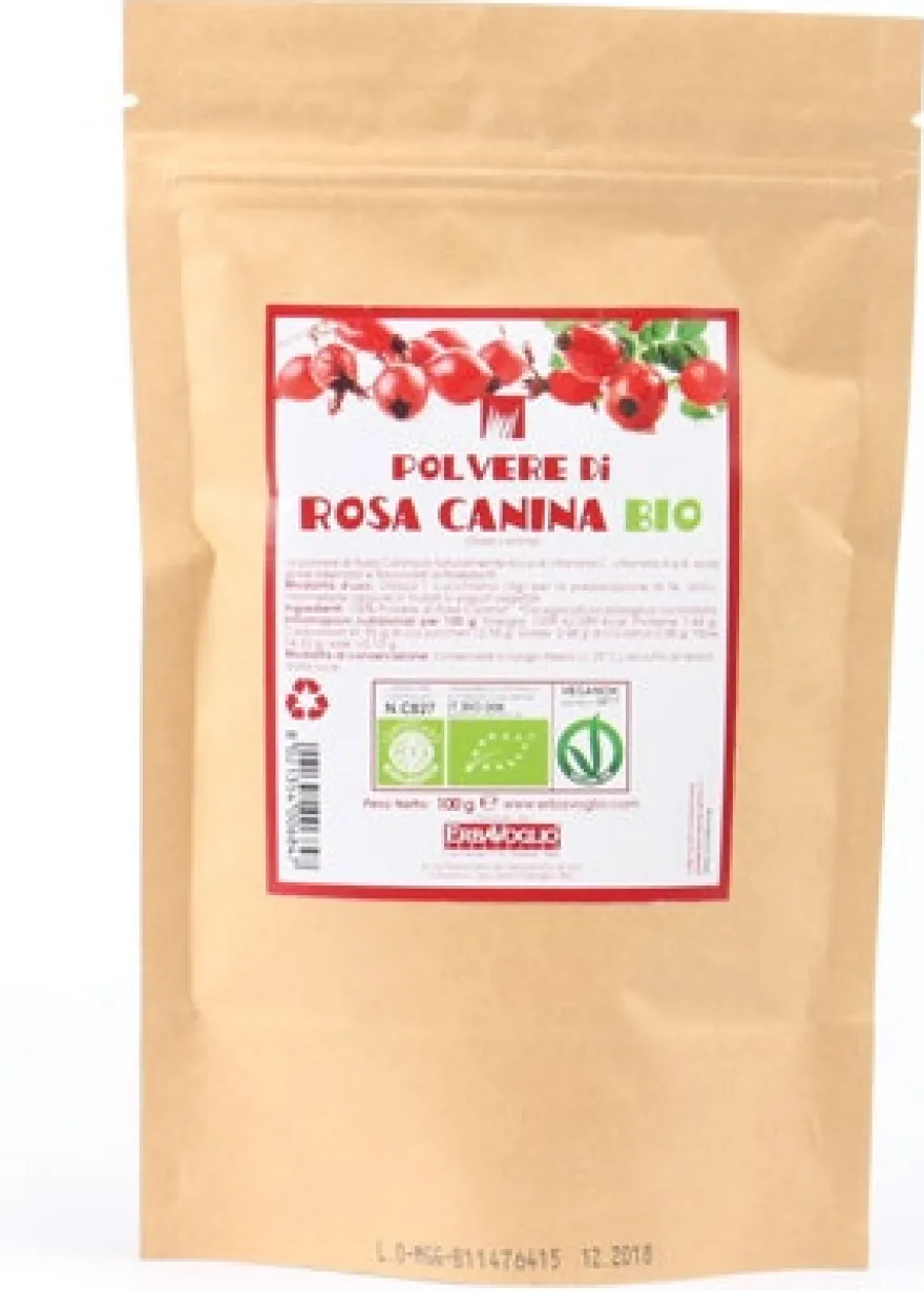 Erbavoglio Rosa Canina Polvere Bio 100g