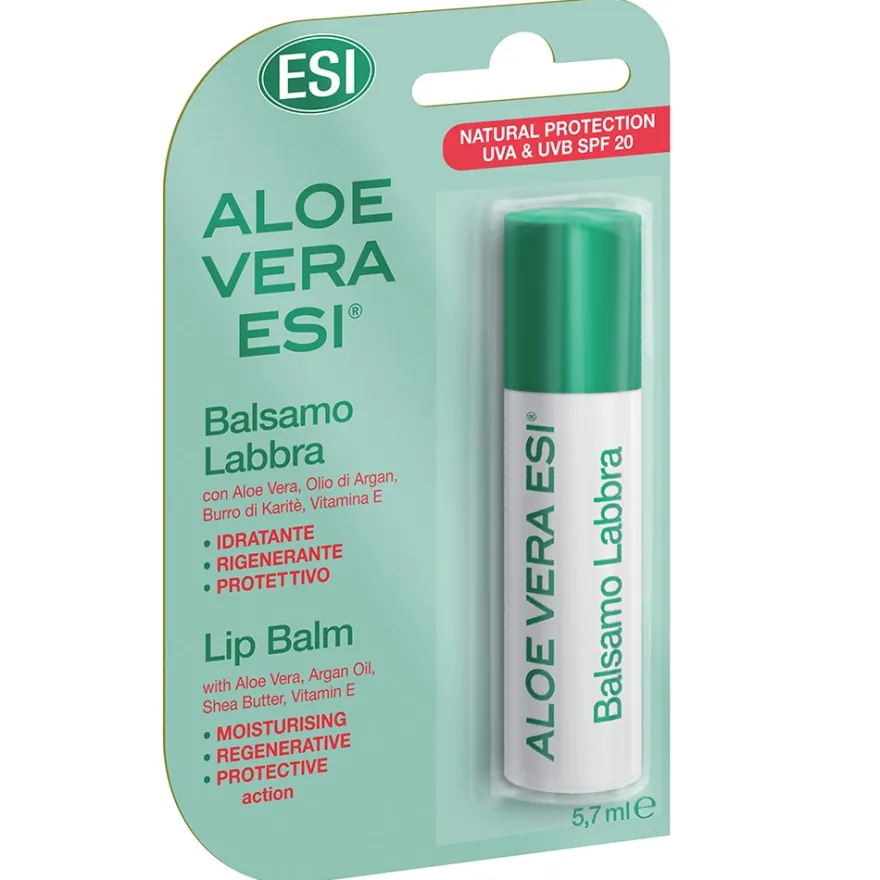 Esi Aloe Vera Balsamo Labbra SPF20 5.7ml