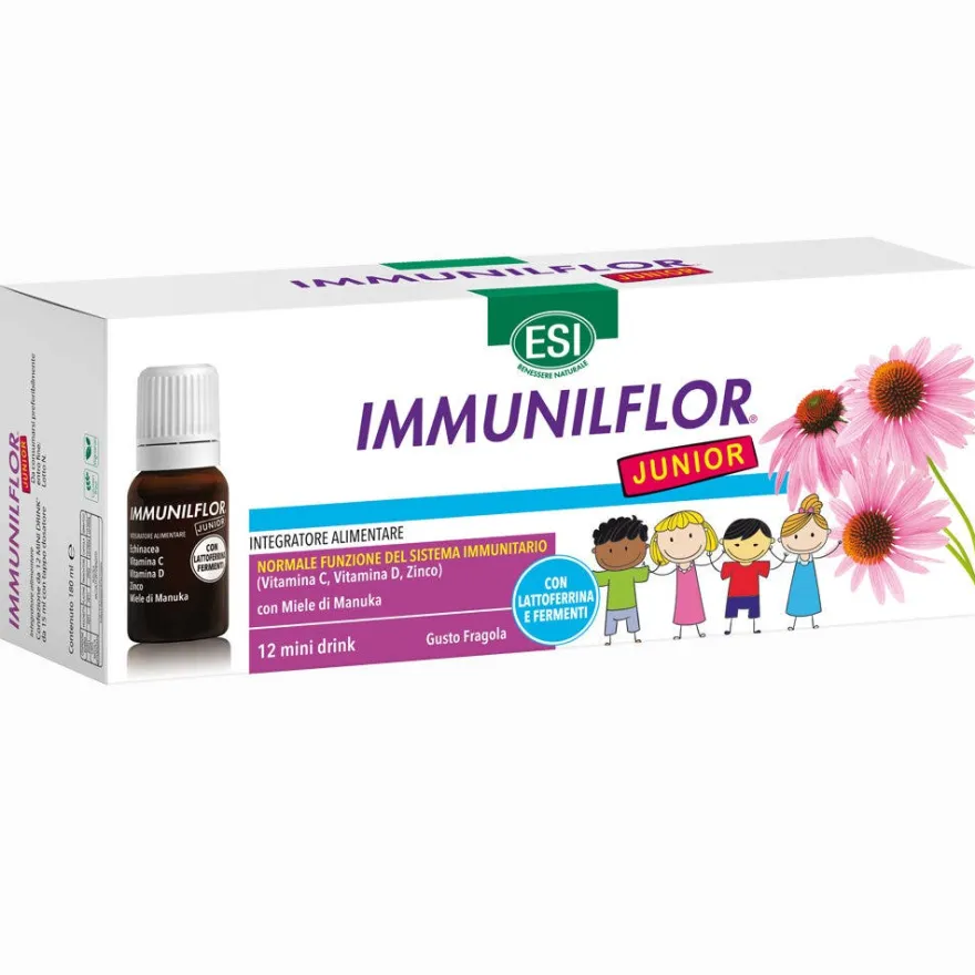 Esi Immunilflor Junior 12 Flaconcini da 15ml