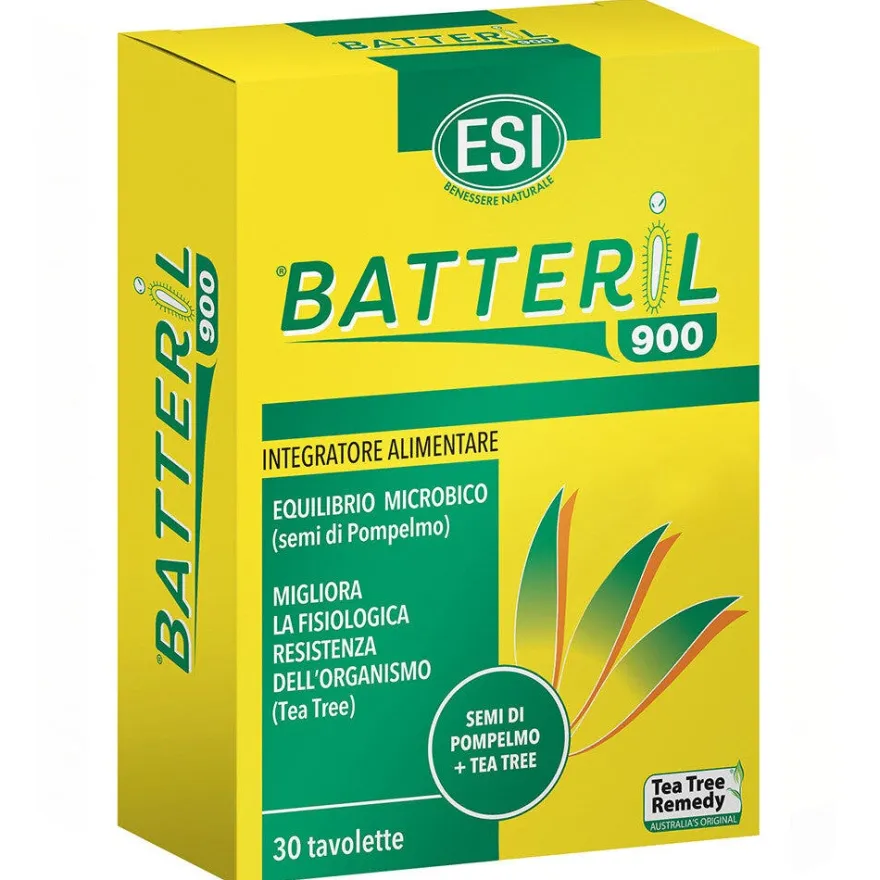 Esi Tea Tree Remedy Batteril 900 - 30 Tavolette Naturali