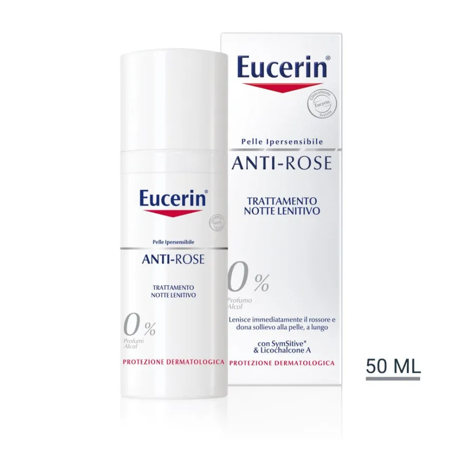 Eucerin Antirose Trattamento Lenitivo Notte 50ml