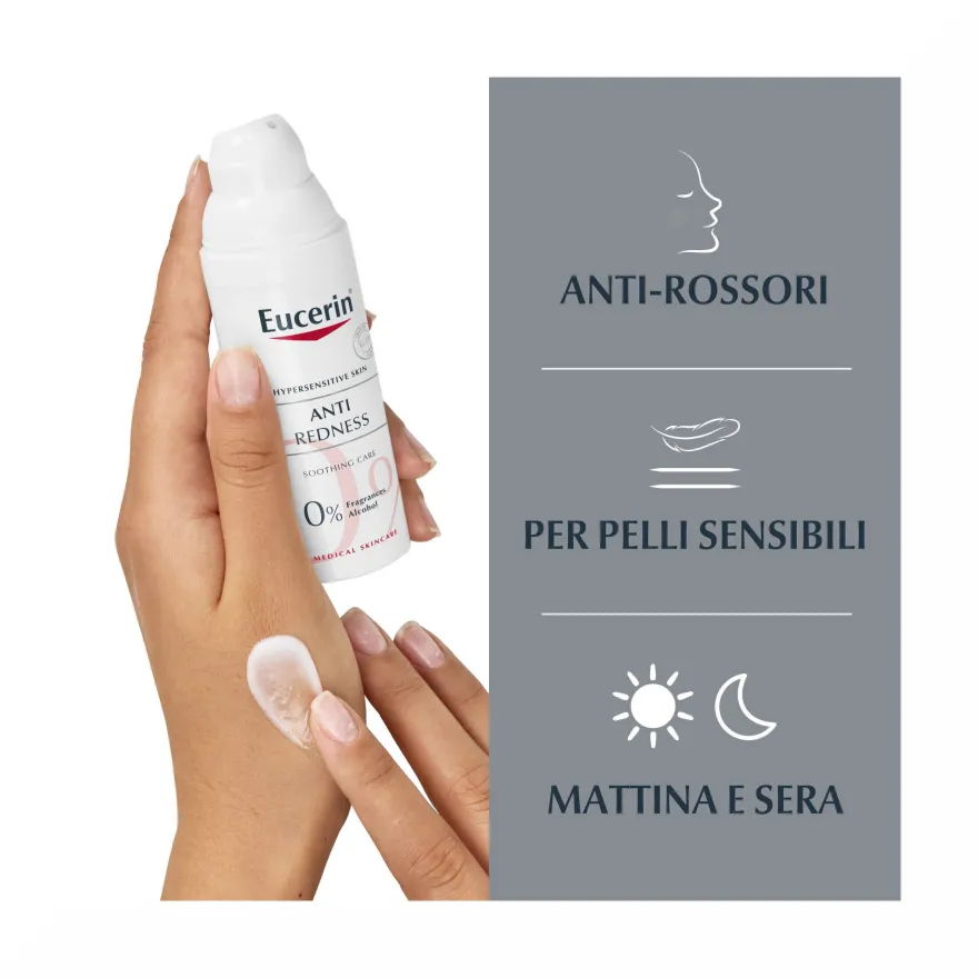 Eucerin Antirose Trattamento Lenitivo Notte 50ml