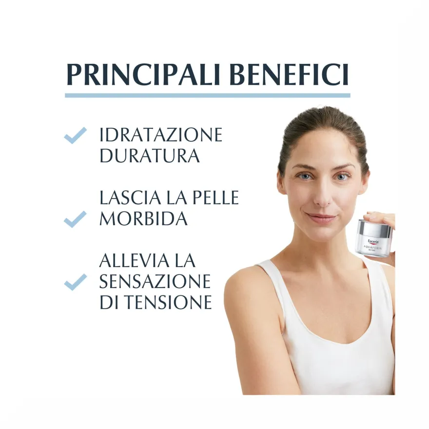 Eucerin Aquaporin Active Pelli Secche crema viso 40ml