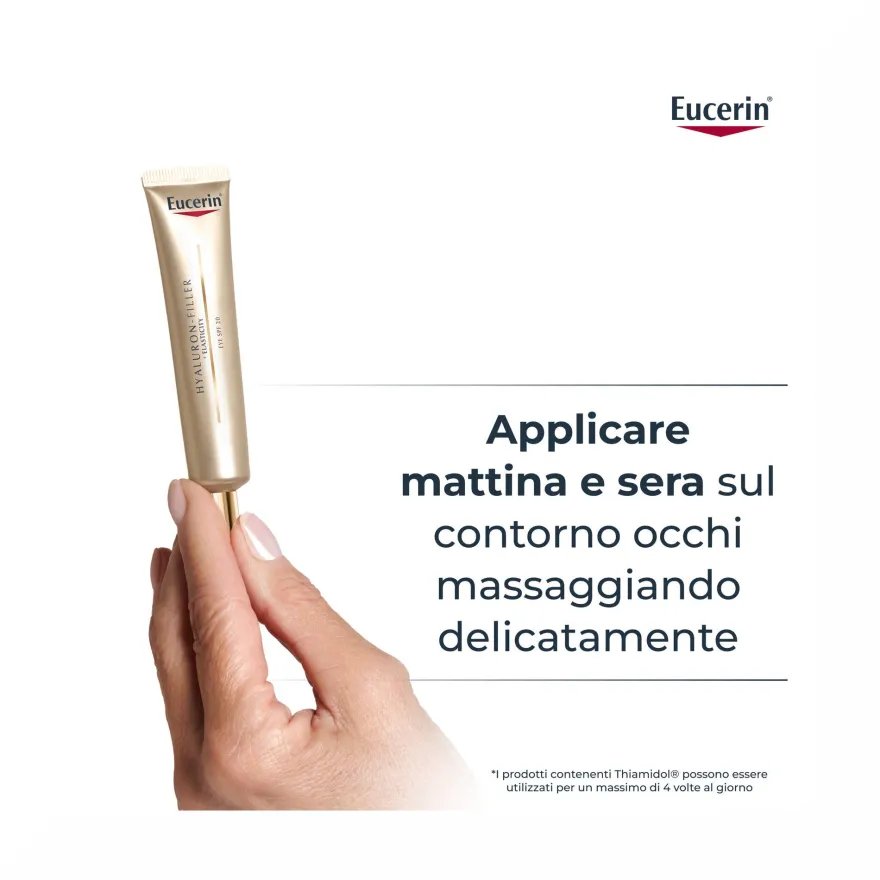 Eucerin Hyaluron-Filler Contorno Occhi SPF20 15ml Antirughe