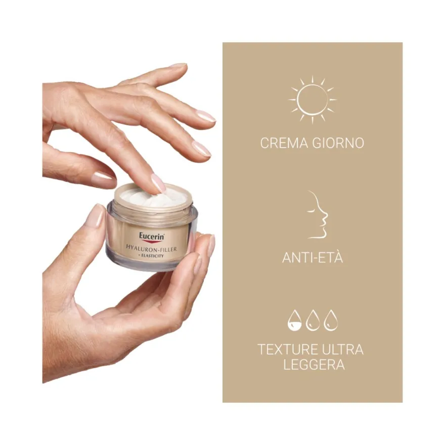 Eucerin Hyaluron-Filler + Elasticity Crema Giorno 50ml