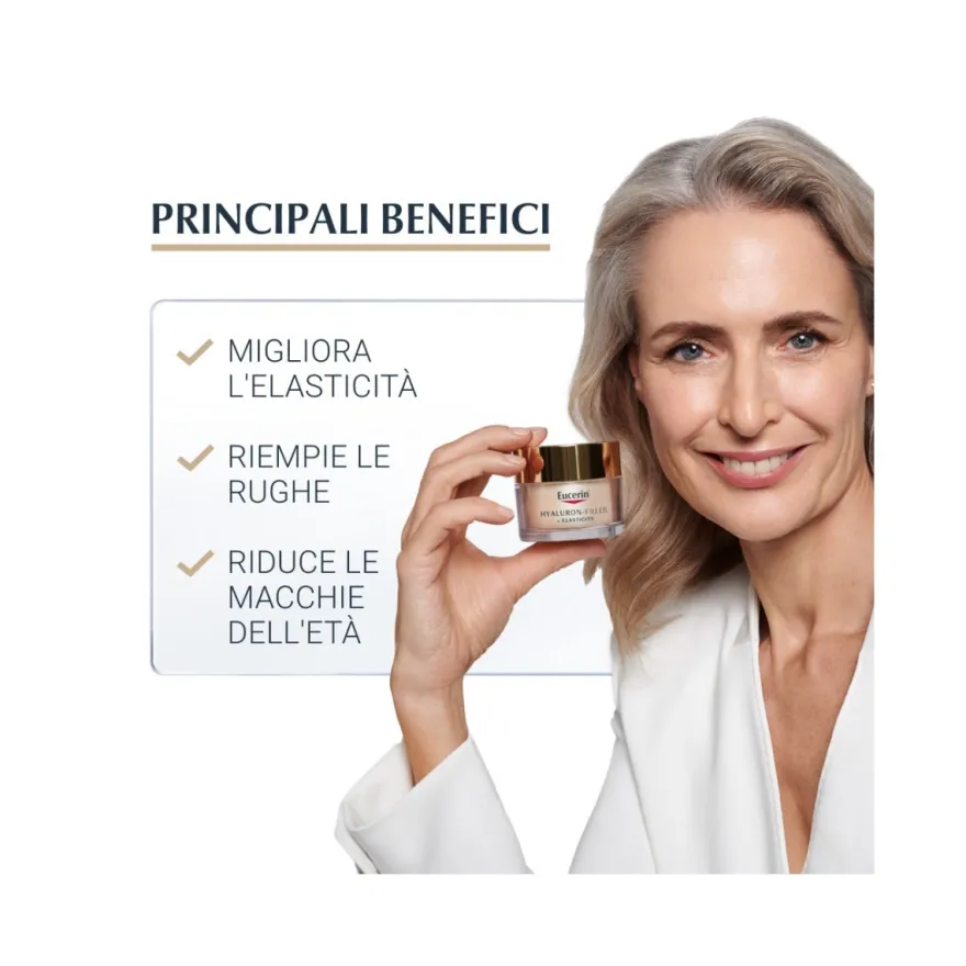 Eucerin Hyaluron-Filler + Elasticity Crema Giorno 50ml