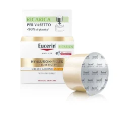 Eucerin Hyaluron-Filler + Elasticity Crema Giorno SPF 30 Ricarica 50ml