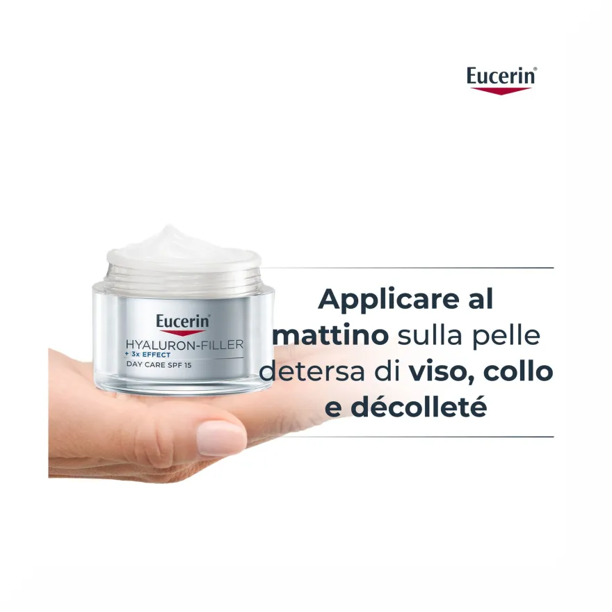 Eucerin Hyaluron-Filler Giorno crema antirughe Pelle Secca 50 ml