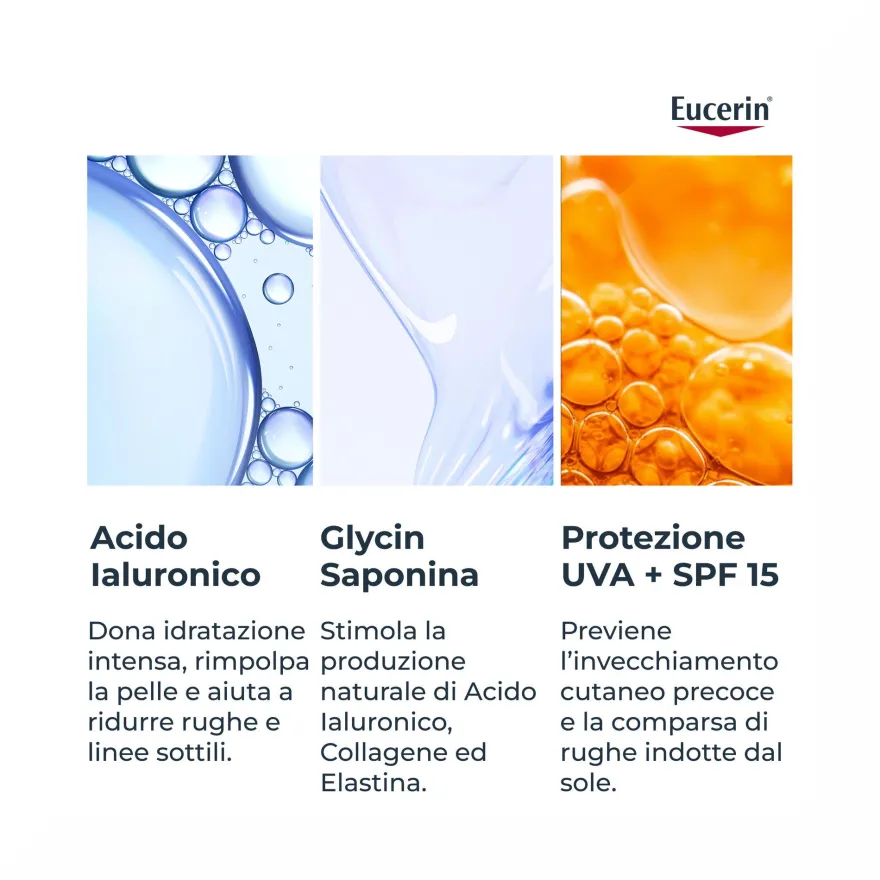 Eucerin Hyaluron-Filler Giorno Pelli Normali e Miste crema viso 50ml