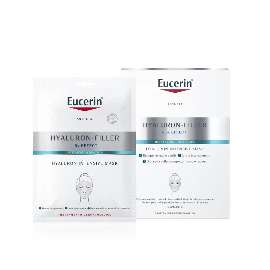Eucerin Hyaluron-Filler Intensive Mask Maschera Intensiva Monodose trattamento
