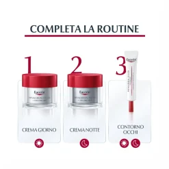 Eucerin Hyaluron-Filler+Volume-Lift Giorno crema antirughe Pelle Normale 50 ml