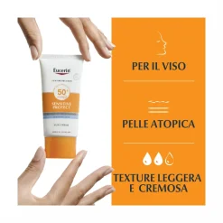 Eucerin Sun crema sun Viso SFP 50+ Pelle Normale a Secca 50 ml