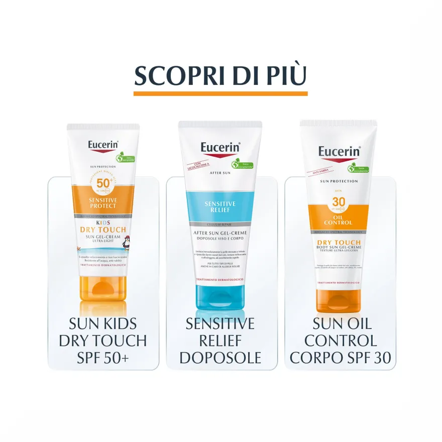 Eucerin Sun crema sun Viso SFP 50+ Pelle Normale a Secca 50 ml
