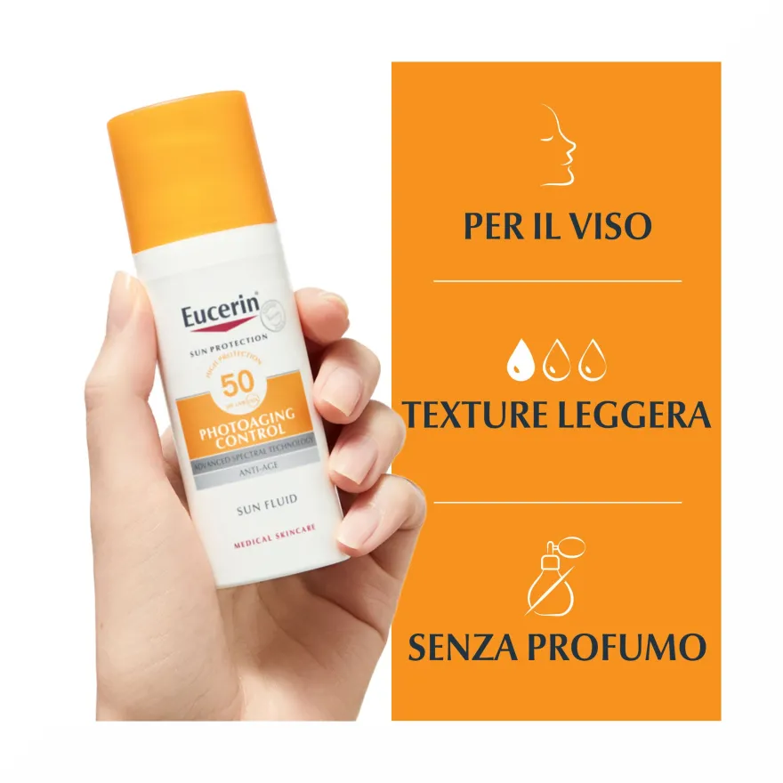Eucerin Sun Fluido Anti-età FP50 50ml
