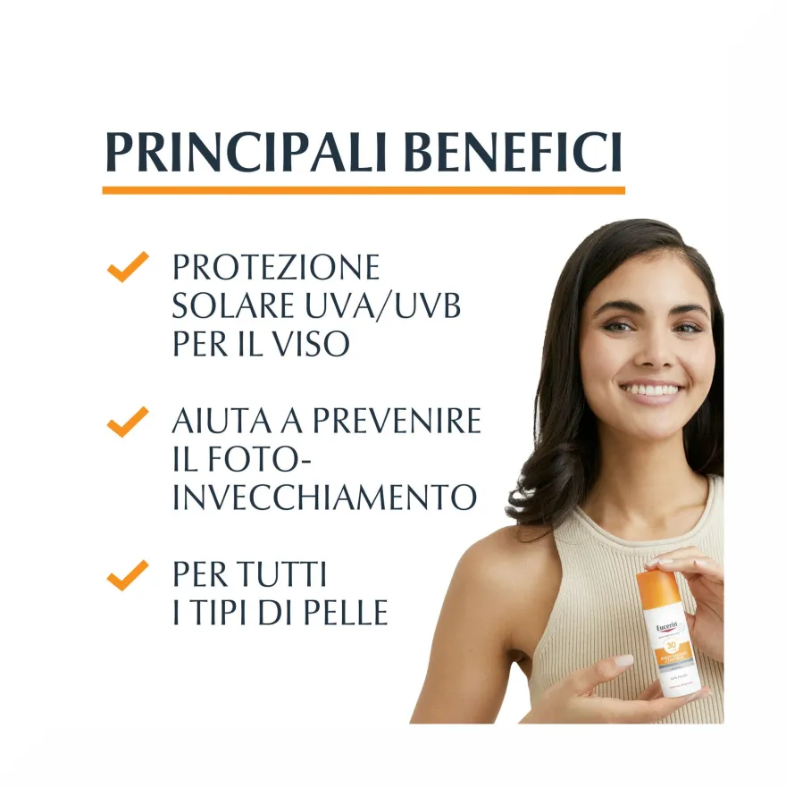 Eucerin Sun Fluido Anti-età FP50 50ml