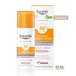 Eucerin Sun Pigment Control Tinted Gel-Crème With SPF50+ Medium