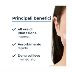 Eucerin UreaRepair Crema Viso Levigante 5% Urea 50ml