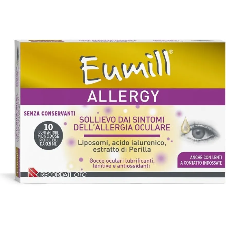 Eumill Allergy Gocce Oculari 10 Flaconcini Da 0,5ml