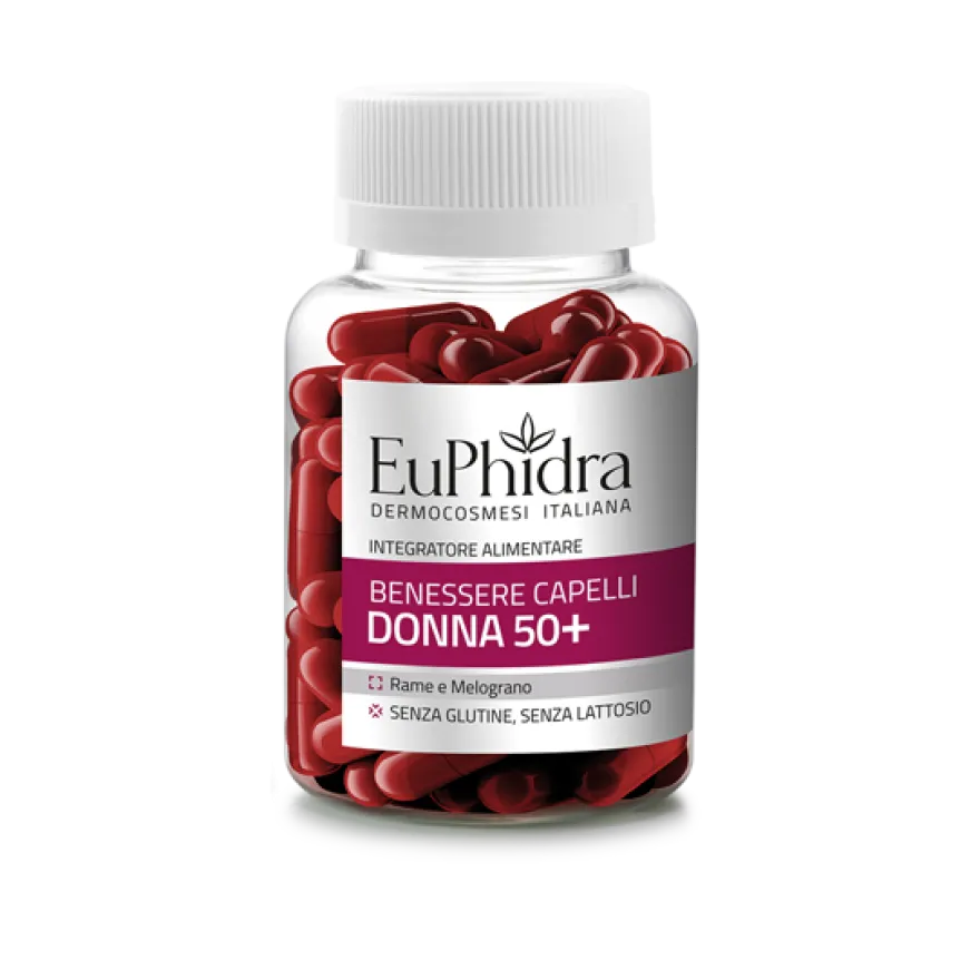 Euphidra Benessere Capelli Donna 50+ 60 Capsule