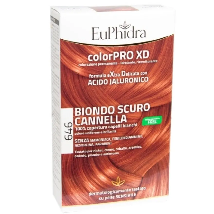 Euphidra Colorpro Xd 646 Tonalità Biondo Scuro Cannella