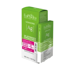 Euphidra Sebanorm Ag Gel Detergente 200ml + Patch Purificanti 40 Pezzi
