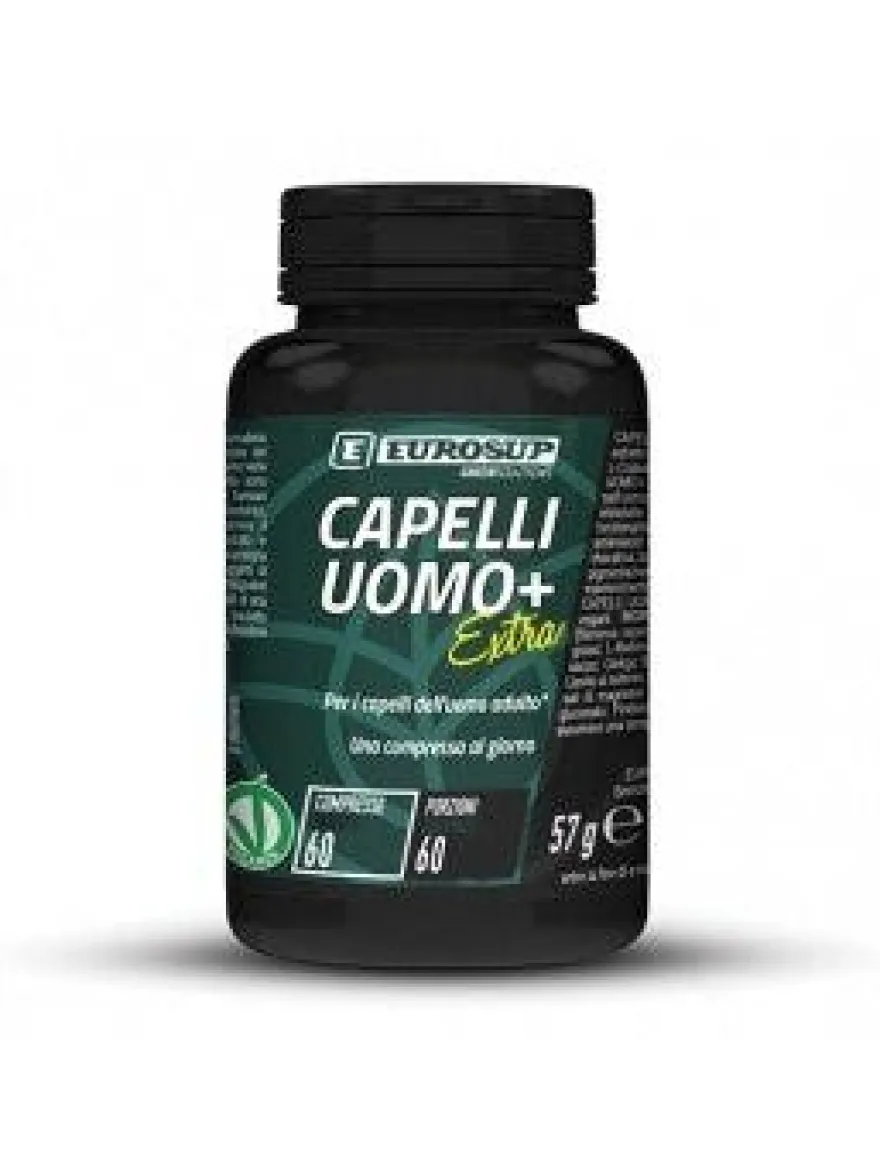 Eurosup Capelli Uomo+ Extra 60 Compresse