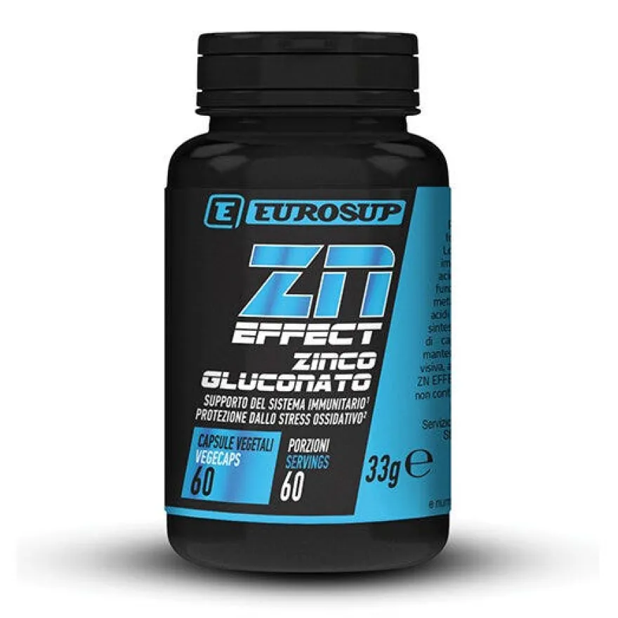 Eurosup Zn Effect Zinco Gluconato 60 Capsule Vegetali