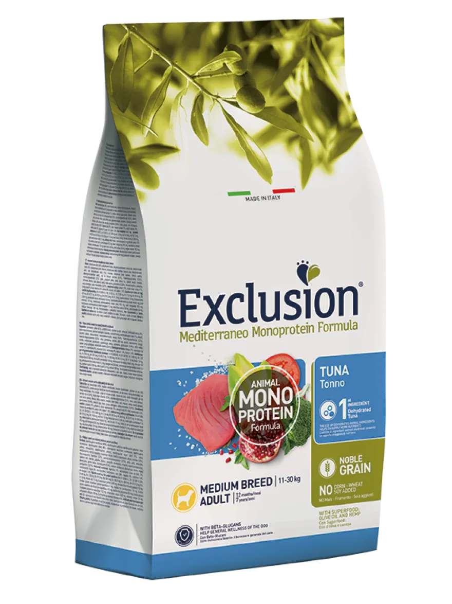 EXCLUSION M ADULT TUNA M 12KG