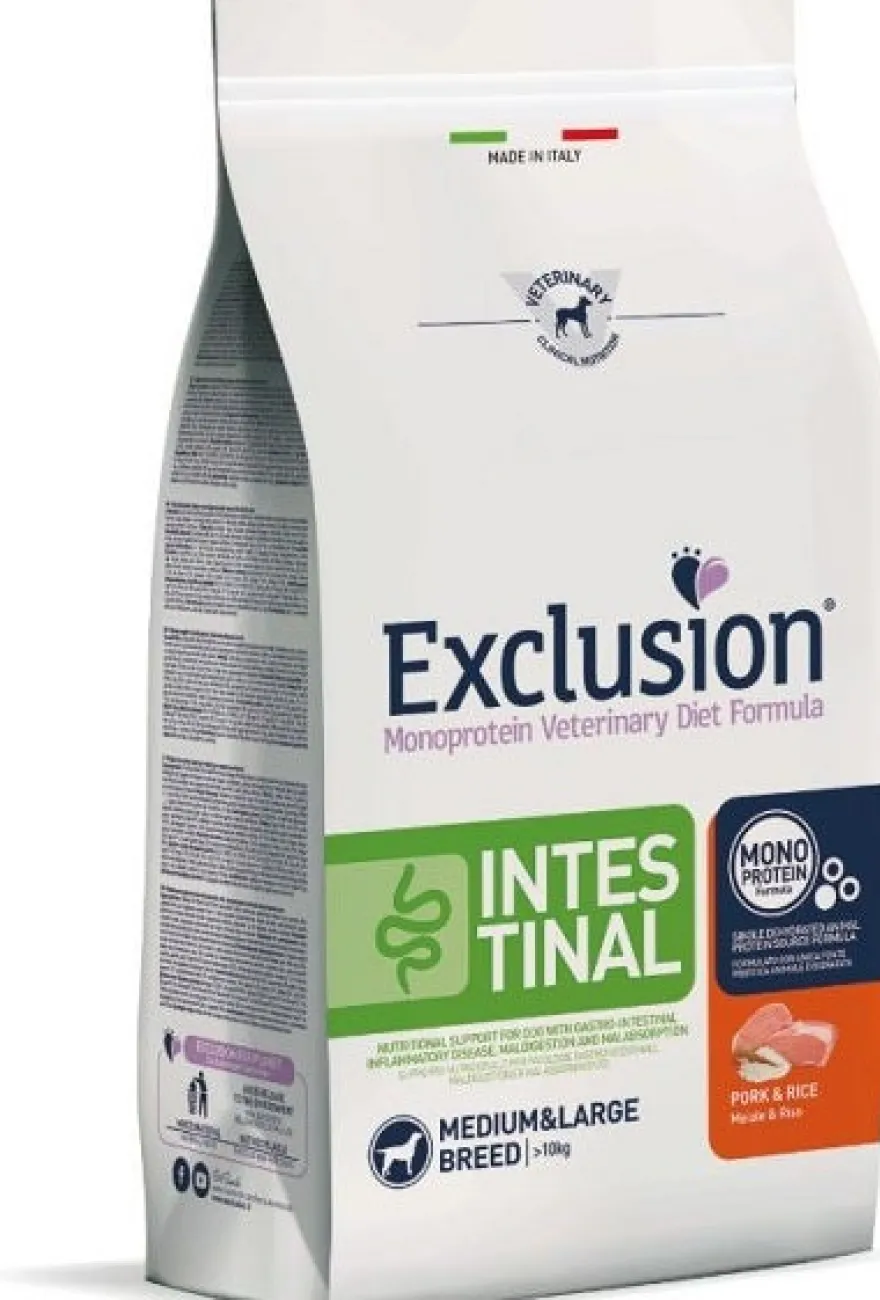 Exclusion Monoprotein Intestinal Suino/Riso Cani 12kg
