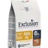Exclusion Monoprotein Veterinary Diet Formula Renal Crocchette Con Maiale/Sorgo/Riso Per Cani Adulti Taglia Medio/Grande Sacco 2kg