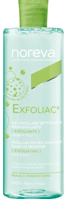 Exfoliac Acqua Micellare Detergente Struccante Esfoliante 400 ml