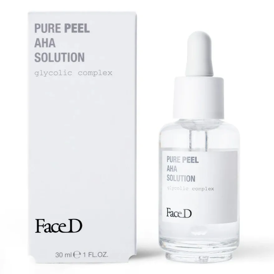 Face D Pure Peel Soluzione Viso Esfoliante AHA 30ml