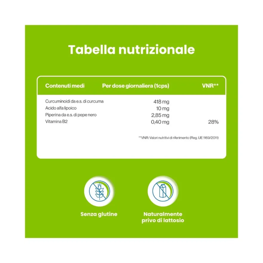 Farmaè Curcuma Integratore 30 Capsule