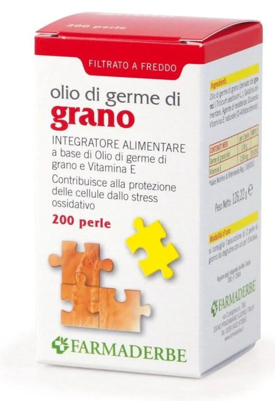 Farmaderbe Olio Di Germe Di Grano 200 Perle