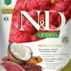 Farmina Natural & Delicious All Breed Quinoa Skin & Coat Anatra Grain Free Cibo Secco Per Cani 2,5kg