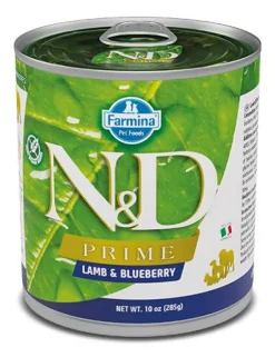 Farmina Natural & Delicious Prime Con Agnello E Mirtillo Per Cani Adulti 285g
