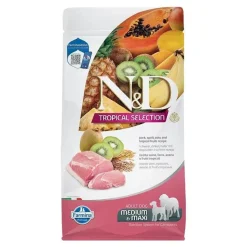 Farmina N&D Dog Medium & Maxi Tropical Selection Pork Per Cani Adulti 10kg