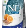 Farmina N&D Ocean Aringa E Arancia Cani Adulti Taglia Mini Sacco 2,5kg