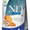 Farmina N&D Ocean Merluzzo E Zucca Cani Adulti Taglia Mini Sacco 7kg