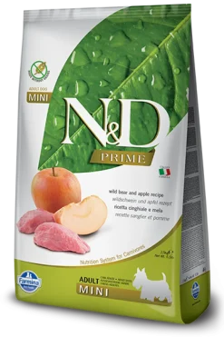 Farmina N&D Prime Cinghiale E Mela Cani Adulti Taglia Mini Sacco 800g